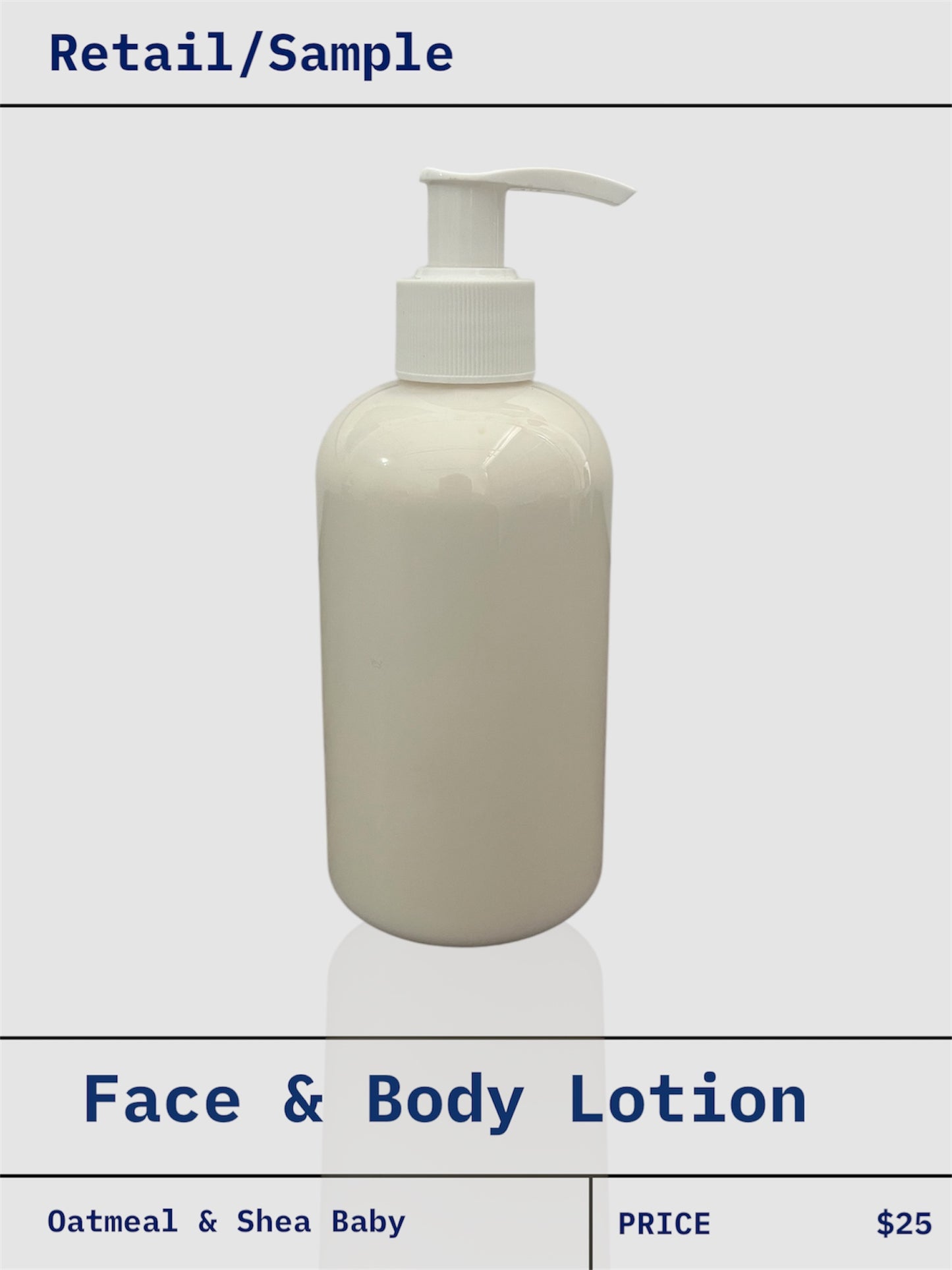 Oatmeal & Shea Baby Face & Body Lotion