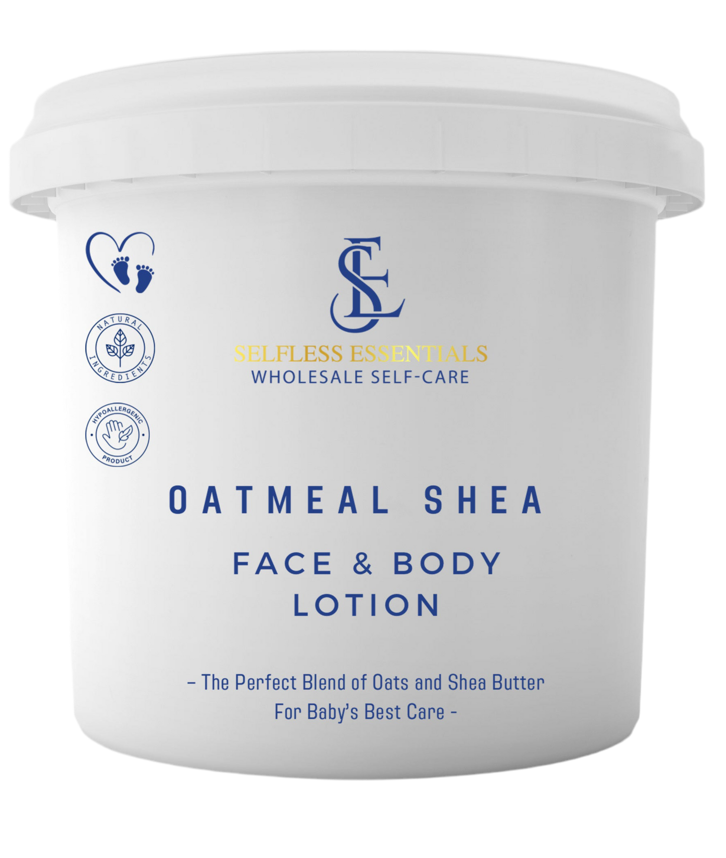 Oatmeal & Shea Baby Face & Body Lotion