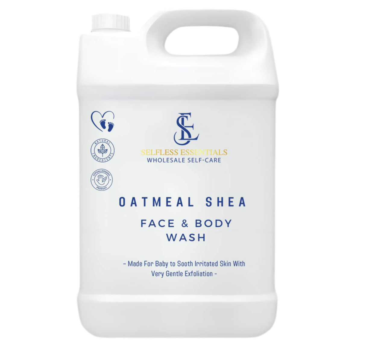 Oatmeal & Shea Baby Face & Body Wash