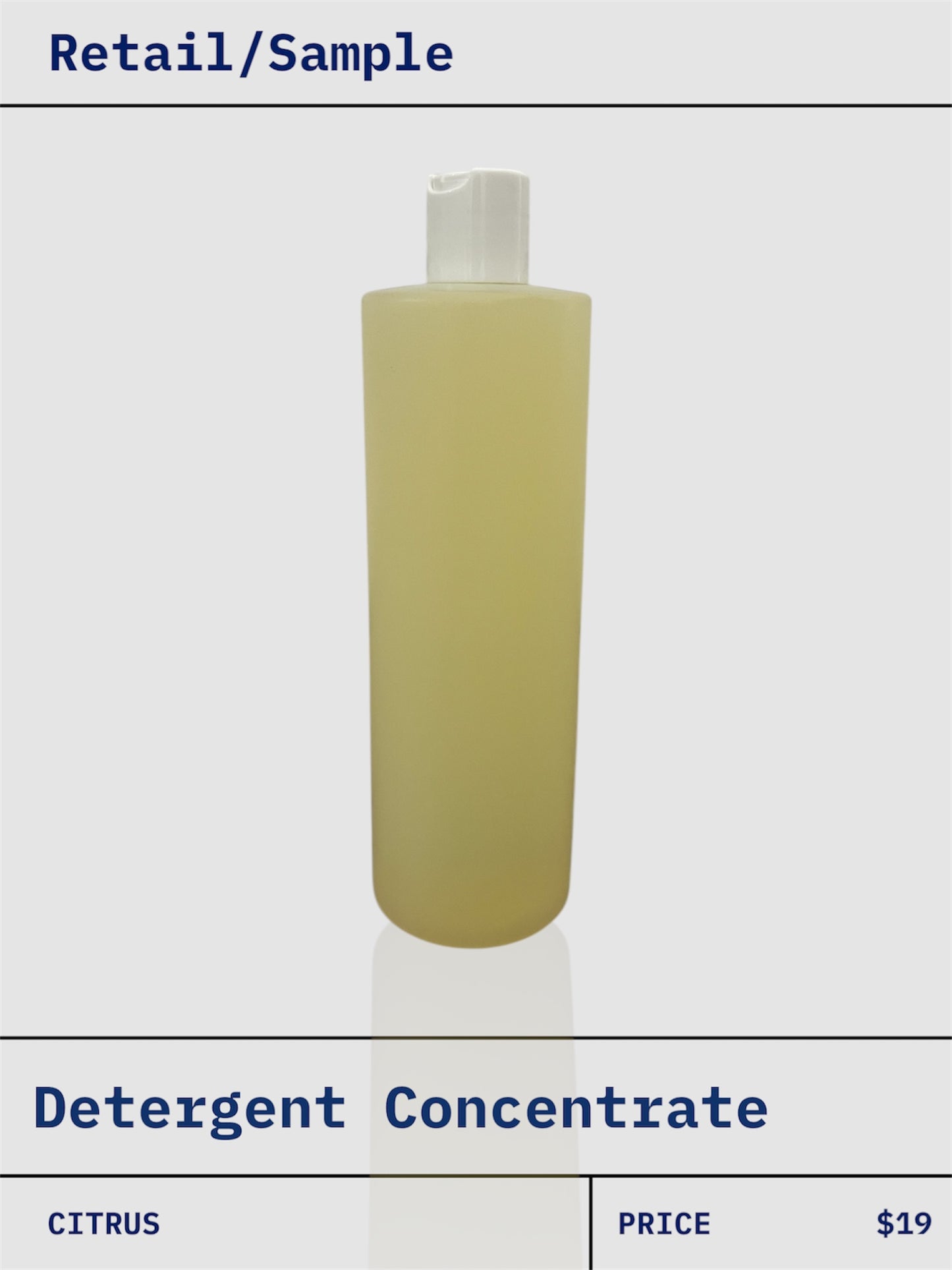 Citrus Detergent Concentrate