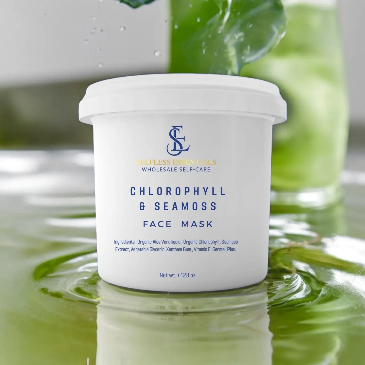 Chlorophyll & Seamoss Face Mask