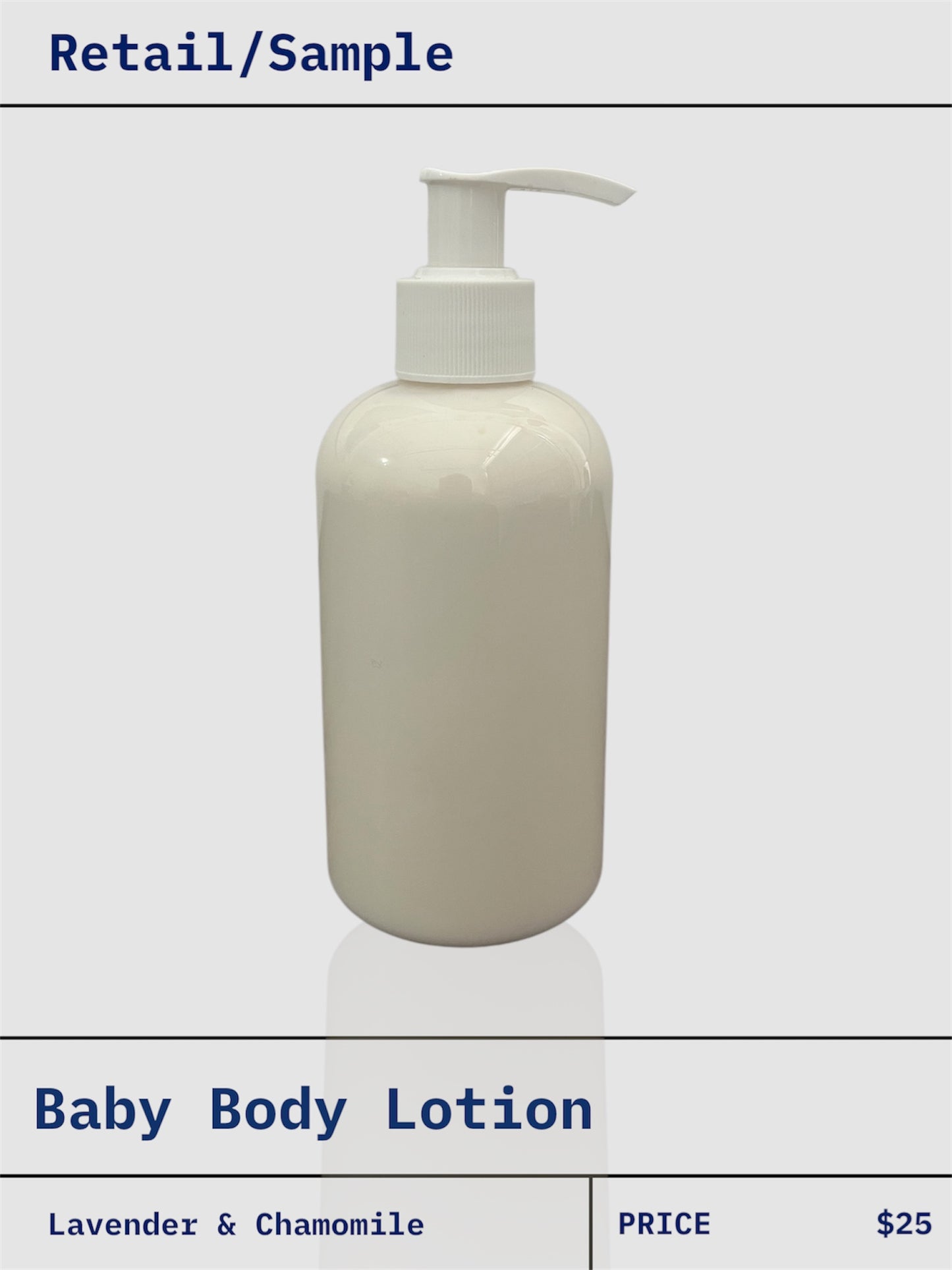 Lavender & Chamomile Baby Body Lotion